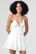 Load image into Gallery viewer, Dresses Spaghetti Strap Tiered Dress | Ivory