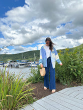 Load image into Gallery viewer, Denim Jessie Dark Denim | Stretch Wide Leg Pants