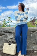 Load image into Gallery viewer, Denim Jessie Dark Denim | Stretch Wide Leg Pants