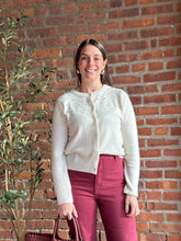 Load image into Gallery viewer, Denim Jessie Wine Denim | Stretch Wide Leg Pants