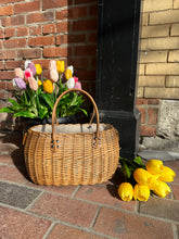 Load image into Gallery viewer, Bags Bamboo Woven Picnic Totos