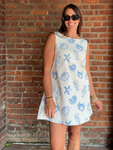 Load image into Gallery viewer, Dresses Sea Shell Print Shift Dress