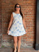 Load image into Gallery viewer, Dresses Sea Shell Print Shift Dress