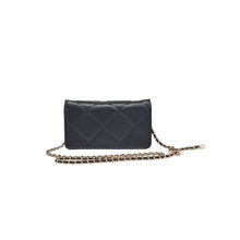 Load image into Gallery viewer, Merle Quilted Crossbody: Black