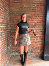 Load image into Gallery viewer, Bottoms London | Plaid Flannel Wrap Mini Skirt