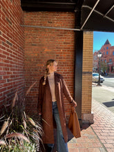 Load image into Gallery viewer, Coats & Jackets Cassidy | Brown Maxi Suede Trench