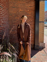 Load image into Gallery viewer, Coats & Jackets Cassidy | Brown Maxi Suede Trench