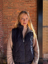 Load image into Gallery viewer, Coats & Jackets Darcy | Navy Quilted Vest