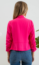 Load image into Gallery viewer, Coats & Jackets Ellie | Hot Pink Blazer