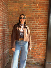 Load image into Gallery viewer, Coats & Jackets Pippa | Crop Suede Jacket