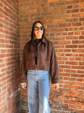 Load image into Gallery viewer, Coats & Jackets Pippa | Crop Suede Jacket