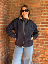 Load image into Gallery viewer, Coats & Jackets Savannah | Navy Quilted Barn Jacket