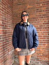 Load image into Gallery viewer, Coats & Jackets Savannah | Navy Quilted Barn Jacket