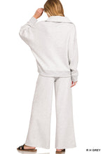 Load image into Gallery viewer, Brady | Scuba Collared Pullover & Pants Set