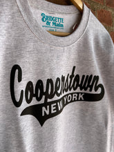 Load image into Gallery viewer, Graphic Baseball Classic Cooperstown NY | Ash Crewneck Graphic Sweatshirt