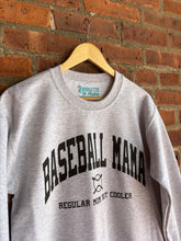 Load image into Gallery viewer, Graphic Baseball Cool Baseball Mama Varsity | Graphic Crewneck Sweatshirt