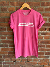 Load image into Gallery viewer, Graphic Baseball Cooperstown Bat Pink Tee
