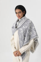 Load image into Gallery viewer, Scarves Women Paisley Print Tassel Triangle Scarf Warm Shawl Wrap