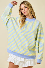 Load image into Gallery viewer, Tops Blue Lemonade Mock Neck Pull over