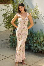 Load image into Gallery viewer, Dresses Viviana | Blush Rose Floral Evening Dress
