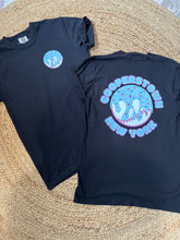 Load image into Gallery viewer, Blue Raspberry Baseball Drip | Cooperstown Ice Cream Graphic Tee