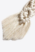 Load image into Gallery viewer, Macrame Fringe Keychain