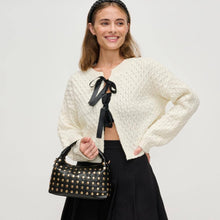 Load image into Gallery viewer, Beckette Studded Crossbody: Black