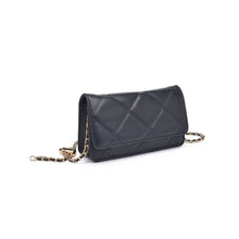 Load image into Gallery viewer, Merle Quilted Crossbody: Black