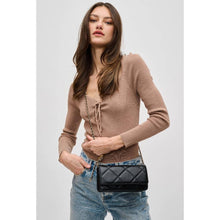 Load image into Gallery viewer, Merle Quilted Crossbody: Black