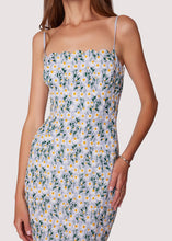 Load image into Gallery viewer, Breath of Youth Scallop Pencil Skirt Dress | LIGHT-BLUE