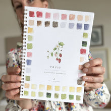 Load image into Gallery viewer, Lifestyle Fruit watercolor workbook