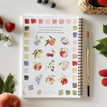 Load image into Gallery viewer, Lifestyle Fruit watercolor workbook