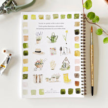 Load image into Gallery viewer, Lifestyle Garden Watercolor Workbook