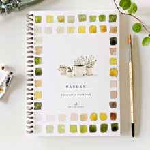 Load image into Gallery viewer, Lifestyle Garden Watercolor Workbook