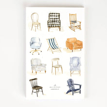 Load image into Gallery viewer, Lifestyle Softtouch Cover Notebook with Original Watercolor Artwork: Everyday things