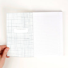Load image into Gallery viewer, Lifestyle Softtouch Cover Notebook with Original Watercolor Artwork: Mugs