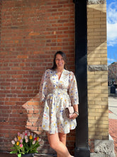Load image into Gallery viewer, Dresses Emry | Cream Floral Zip Dress