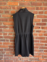 Load image into Gallery viewer, Dresses Felicity | Scallop Edge Zip Dress in Black