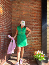 Load image into Gallery viewer, Dresses Felicity | Scallop Edge Zip Dress in Green