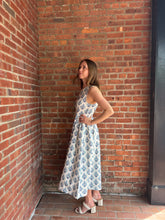 Load image into Gallery viewer, Dresses Greta | Thistle Print Denim Midi Dress