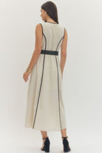 Load image into Gallery viewer, Dresses Natural Wrap-style Midi