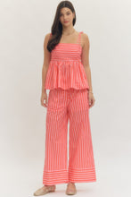 Load image into Gallery viewer, Tops Celene | Citrus Striped Sleeveless Top