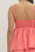 Load image into Gallery viewer, Tops Celene | Citrus Striped Sleeveless Top