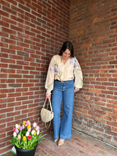 Load image into Gallery viewer, Tops Chiffon Floral Blouse | light pink