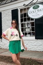 Load image into Gallery viewer, Tops Golf Cart Short Sleeve Top | Pink
