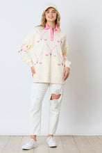 Load image into Gallery viewer, Tops Sequin Golf Club Long Sleeve | Pink Large