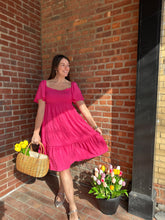Load image into Gallery viewer, Dresses Betty | Pink Bow Dress