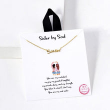 Load image into Gallery viewer, Jewelry Gold Sister | Gift Necklace