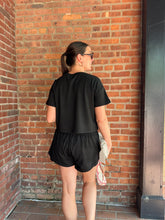 Load image into Gallery viewer, Baseball Baseball Skort Set | Black