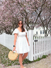 Load image into Gallery viewer, Dresses Maya Tie Back Bow Dress | White